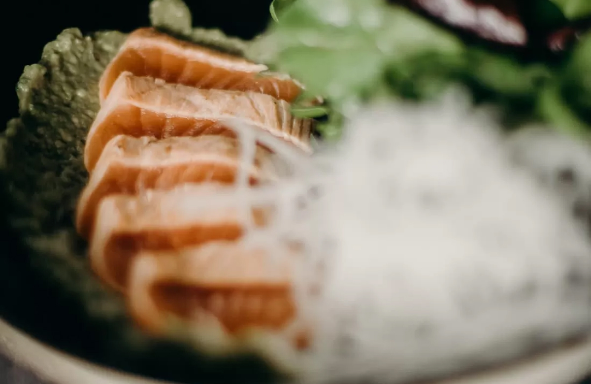 Anti Inflammatory Cooked Fish on White Ceramic Plate