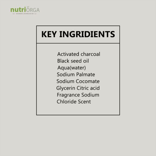 Ingredients OF Activated Charcoal & Black Seed oil