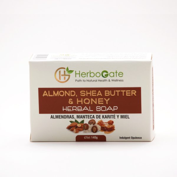 Almond Shea Butter and Honey Herbal Soap