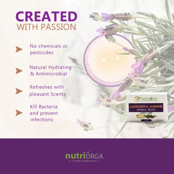 Created with Passion | NutriOrga's Herbal Soap |