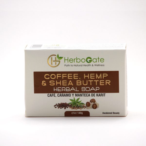 Coffee Hemp Shea Butter Herbal Soap