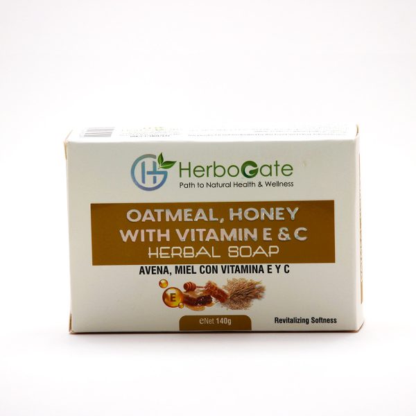 Oatmeal Honey Vitamin E & C Herbal Soap