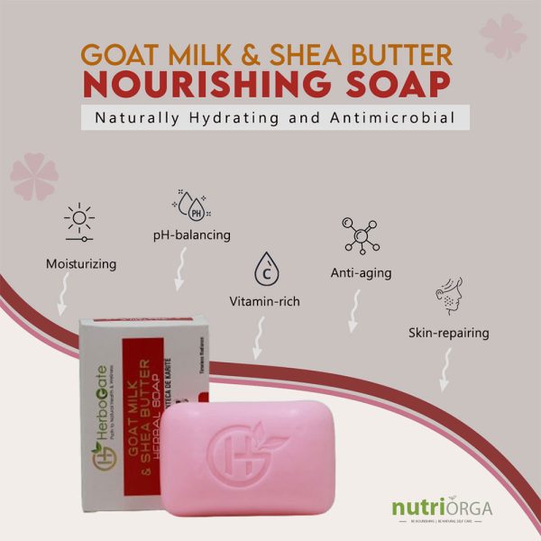 Goat Milk Nourishing Herbal Soap-140g