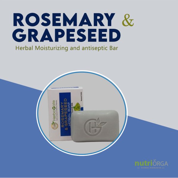 Rosemary & grapeseed Antiseptic Bar-Size 140g