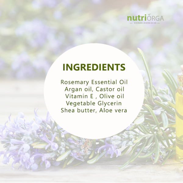 Ingredients of Rosemary Herbal Soap